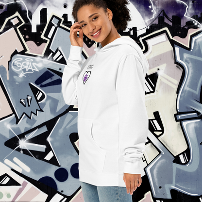 HOODIE PREMIUM CON CAPUCHA MUJER CUORE