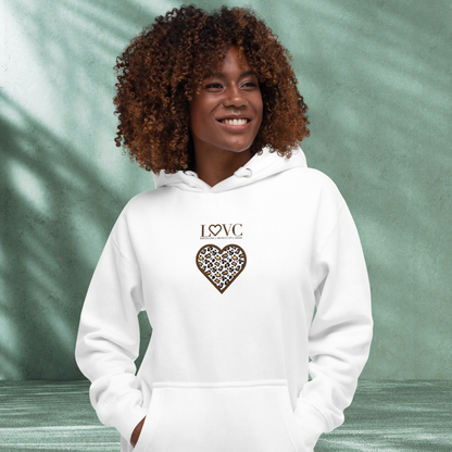 HOODIE CON CAPUCHA MUJER ANIMAL PRINT