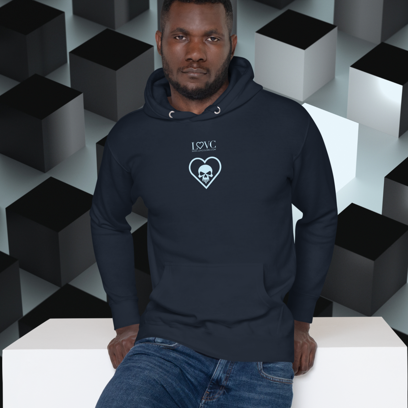 HOODIE CON CAPUCHA HOMBRE SKULL