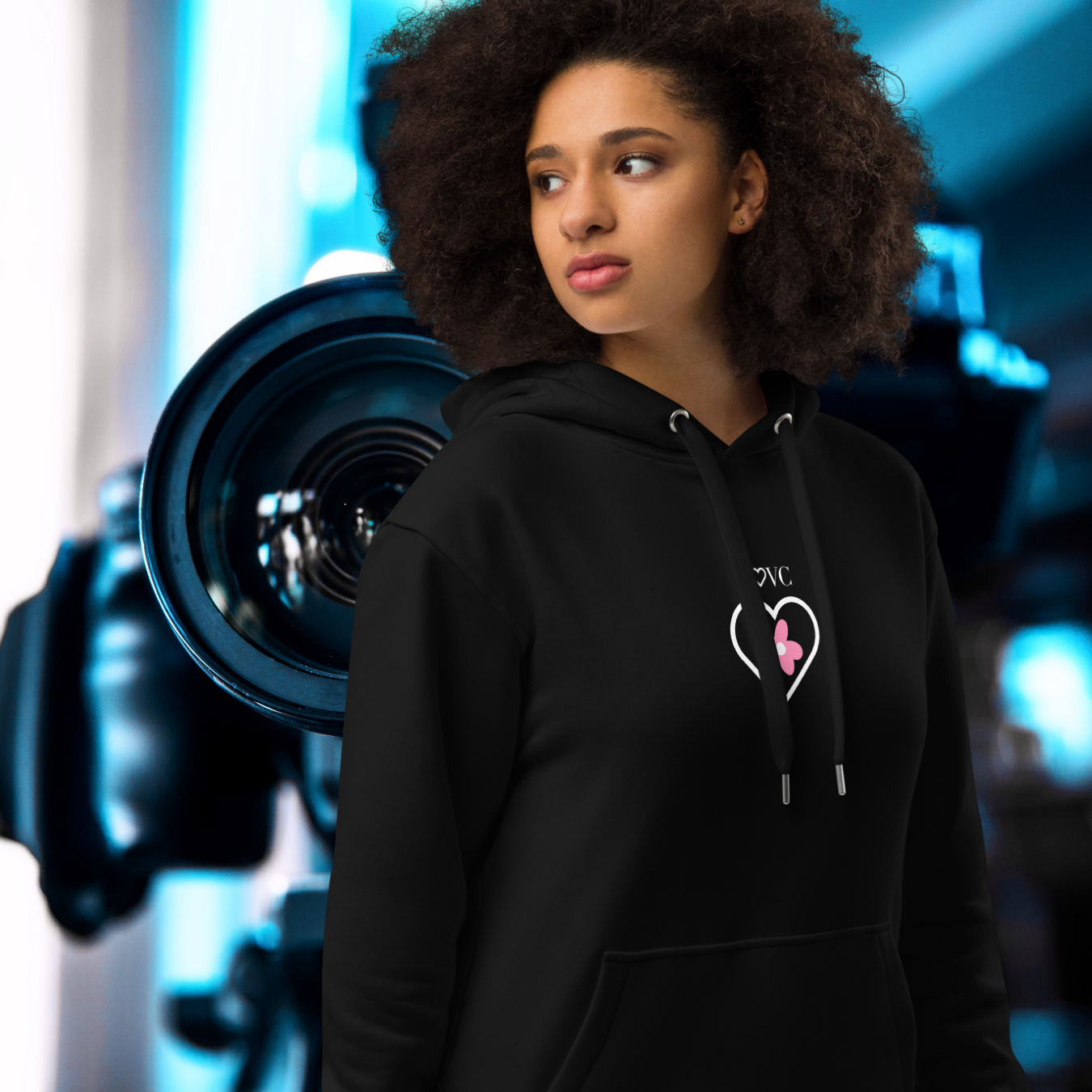 HOODIE PREMIUM CON CAPUCHA ECO MUJER DAISY