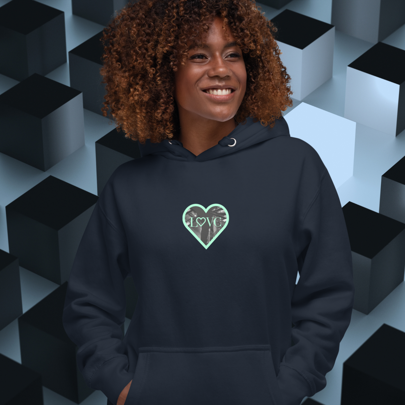 HOODIE CON CAPUCHA MUJER CITY