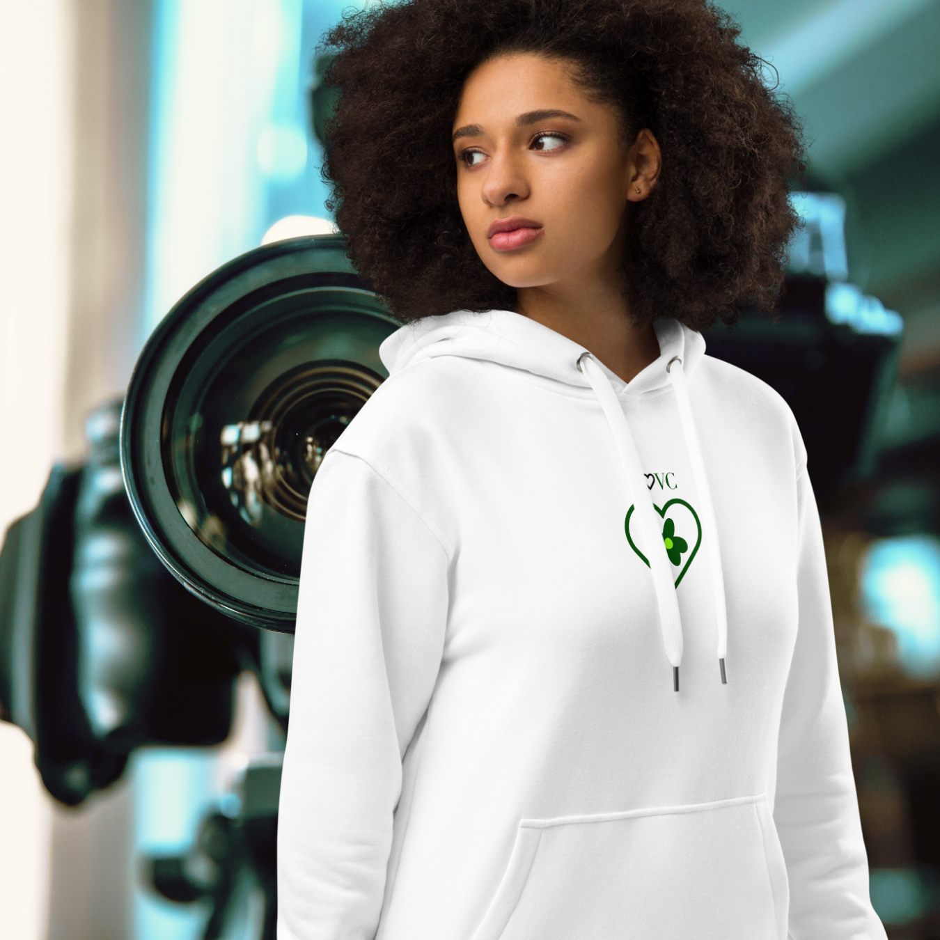 HOODIE PREMIUM CON CAPUCHA ECO MUJER DAISY