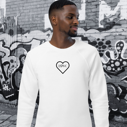 SUDADERA ORGÁNICA HOMBRE LOGO CLASSIC