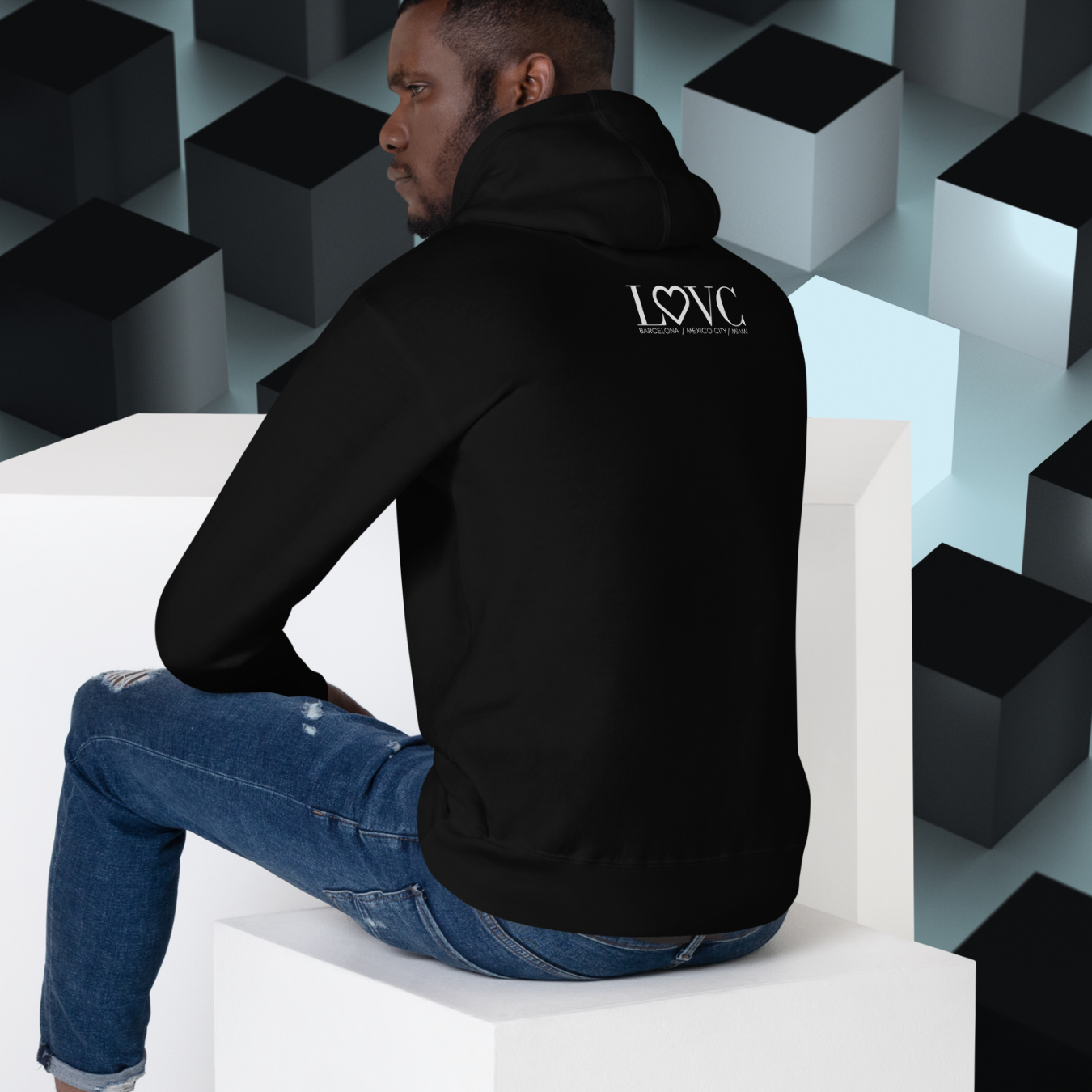 HOODIE CON CAPUCHA HOMBRE ETNIA