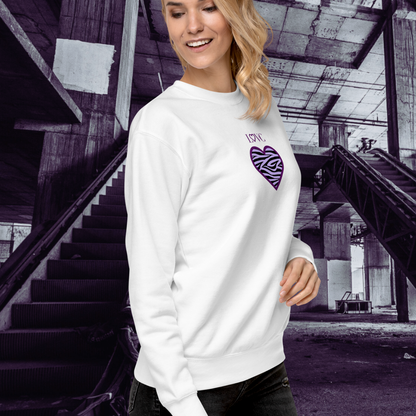 SUDADERA GRUESA MUJER ANIMAL PRINT