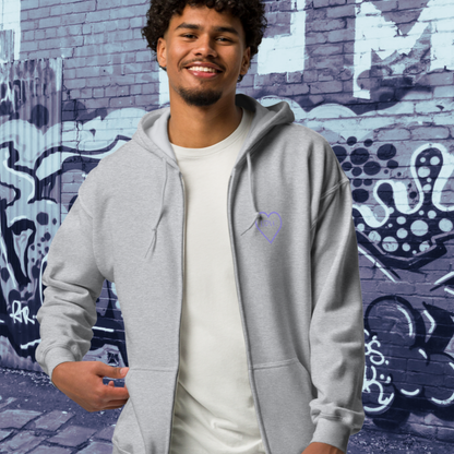 HOODIE CON CAPUCHA Y CREMALLERA HOMBRE COOL