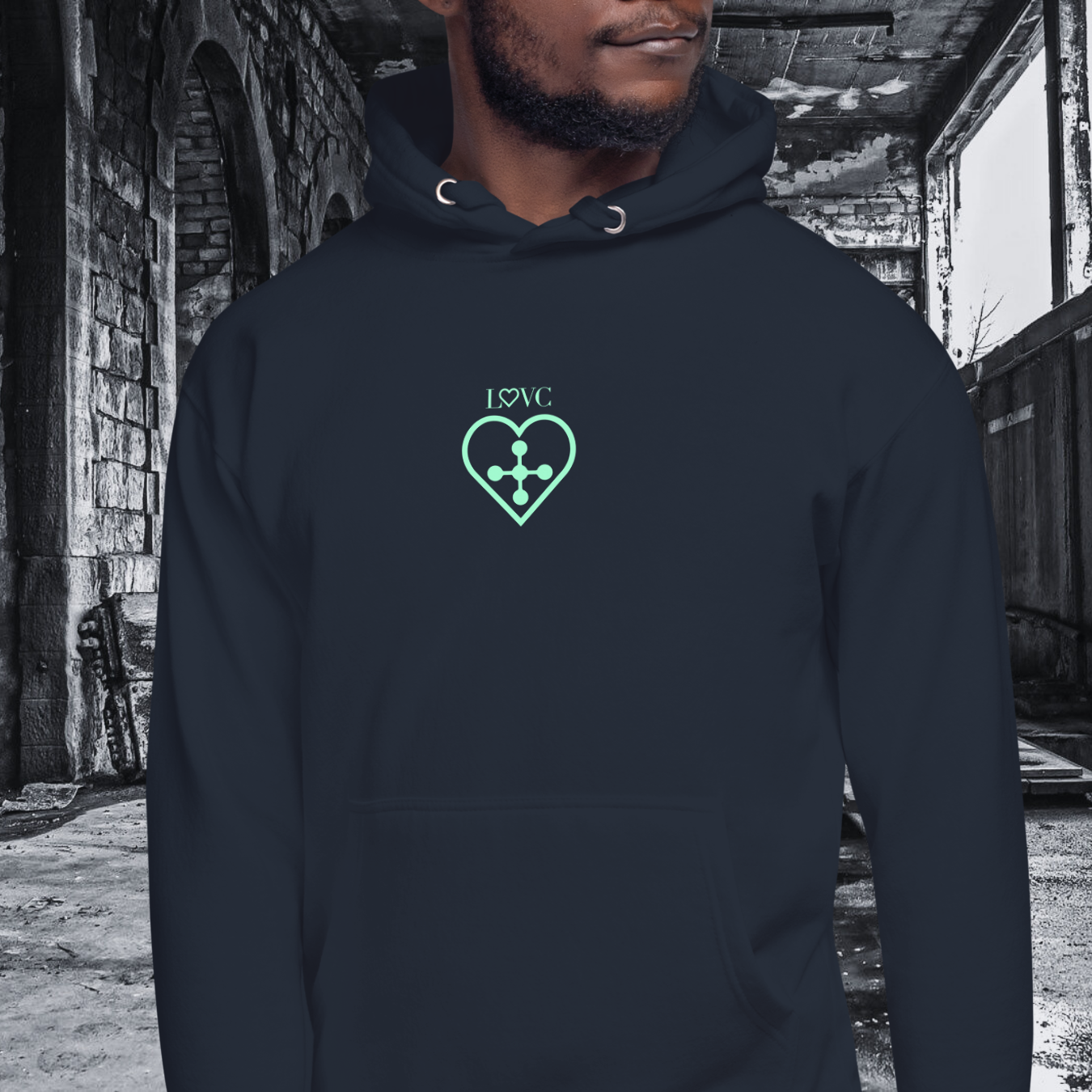 HOODIE CON CAPUCHA HOMBRE CROSS