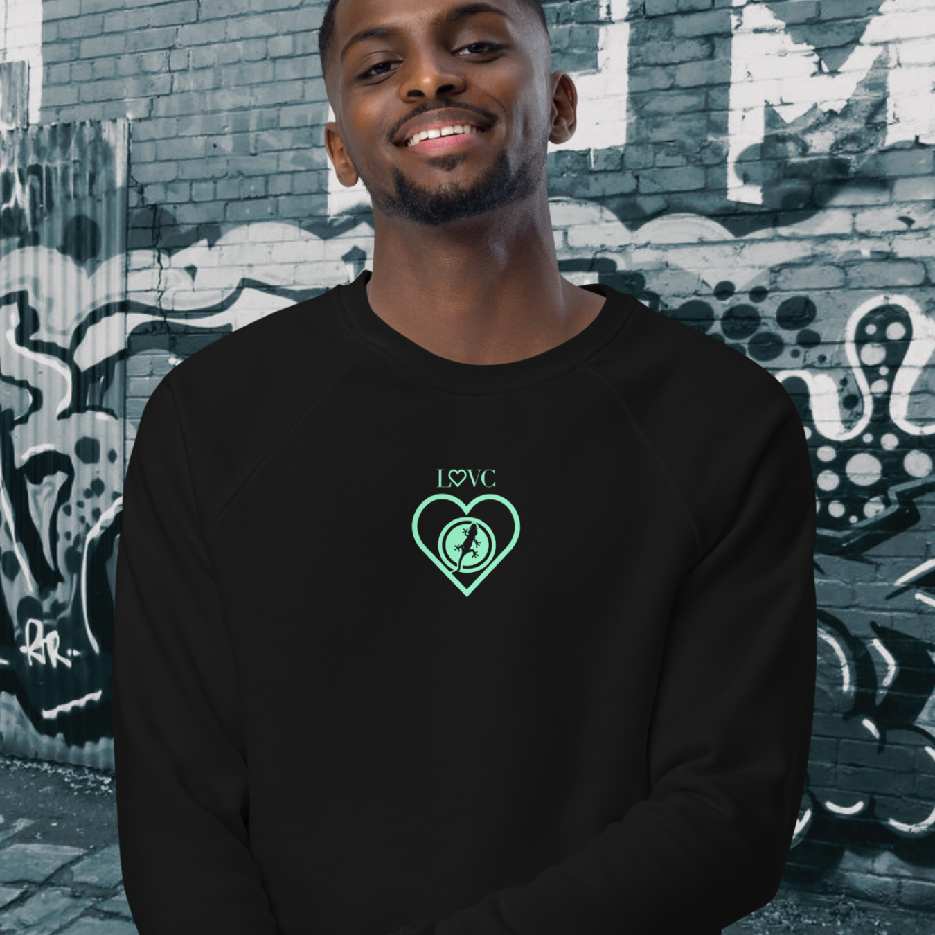 SUDADERA ORGÁNICA HOMBRE LIZARD