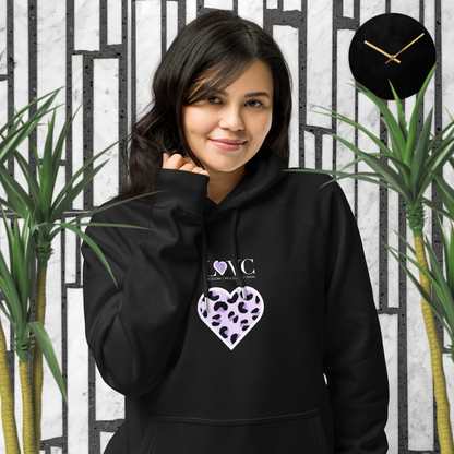 HOODIE CON CAPUCHA ECO MUJER ANIMAL PRINT
