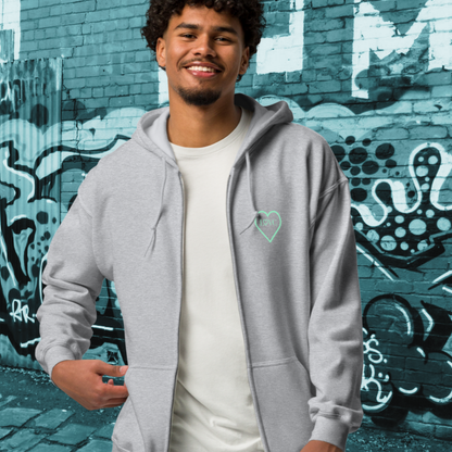 HOODIE CON CAPUCHA Y CREMALLERA HOMBRE COOL
