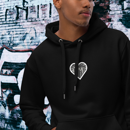 HOODIE PREMIUM CON CAPUCHA ECO HOMBRE LOGO MILITAR