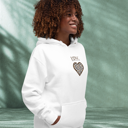 HOODIE CON CAPUCHA MUJER ANIMAL PRINT