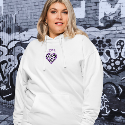 HOODIE PREMIUM CON CAPUCHA MUJER ANIMAL PRINT