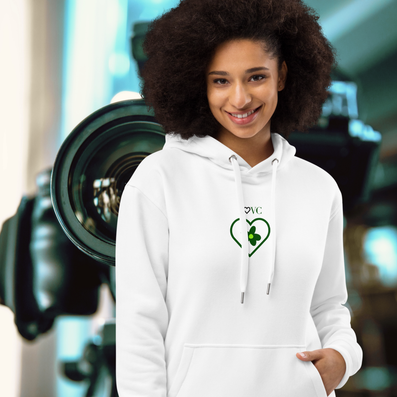 HOODIE PREMIUM CON CAPUCHA ECO MUJER DAISY