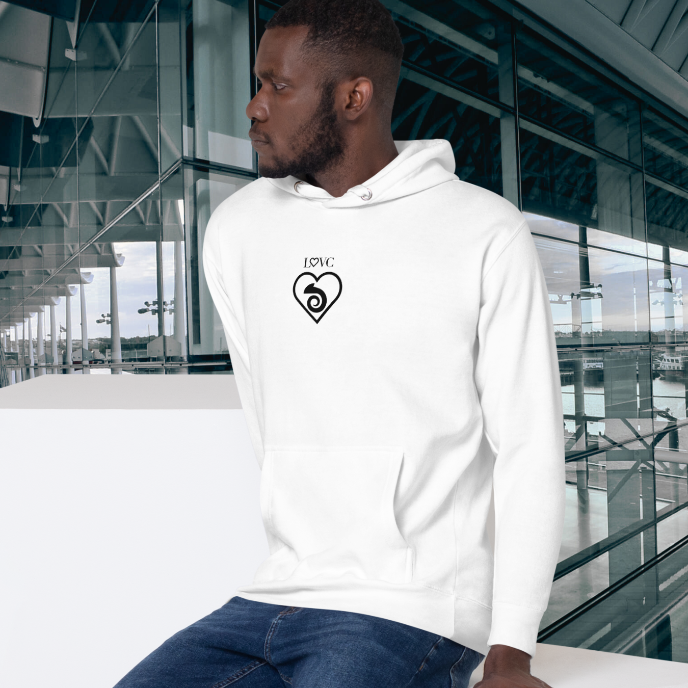 HOODIE CON CAPUCHA HOMBRE LIZARD