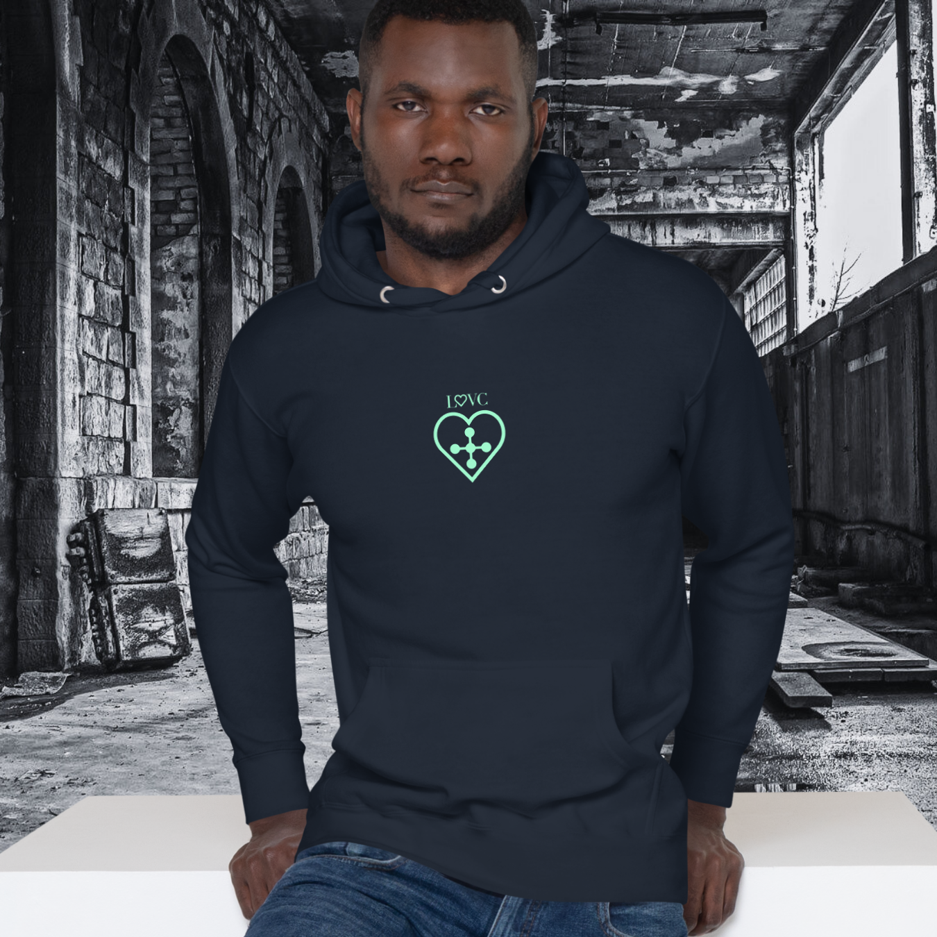 HOODIE CON CAPUCHA HOMBRE CROSS