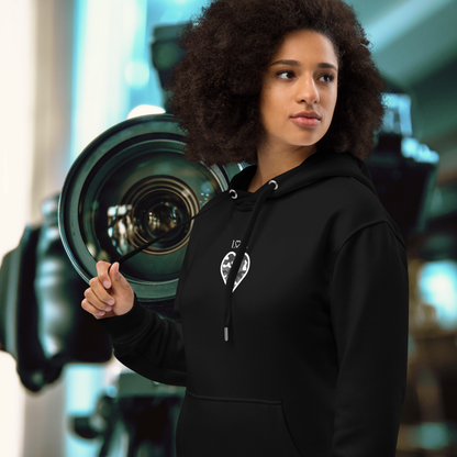 HOODIE PREMIUM CON CAPUCHA ECO MUJER LOGO MILITAR