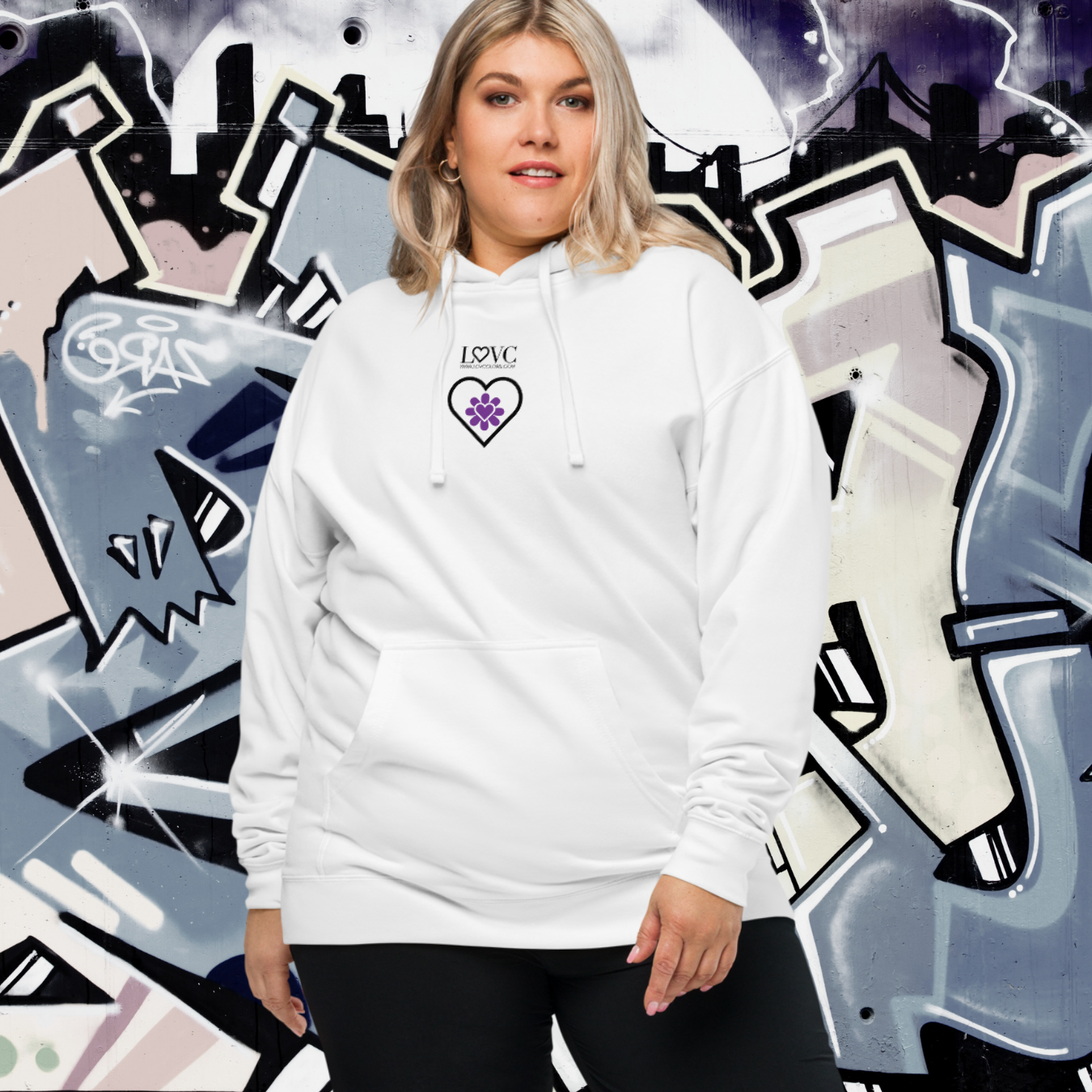 HOODIE PREMIUM CON CAPUCHA MUJER CUORE