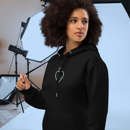 HOODIE PREMIUM CON CAPUCHA ECO MUJER FACES