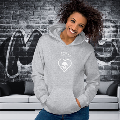 HOODIE CON CAPUCHA MUJER SKULL