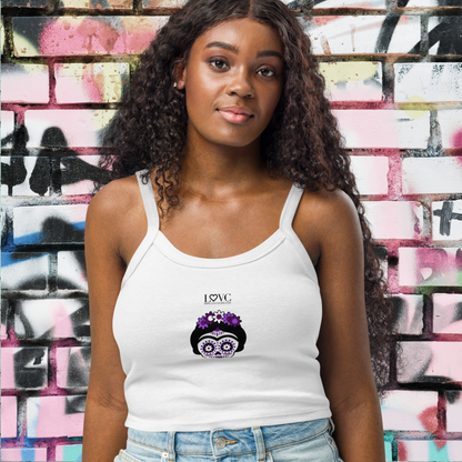 CAMISETA DE TIRANTES CATRINA LILA