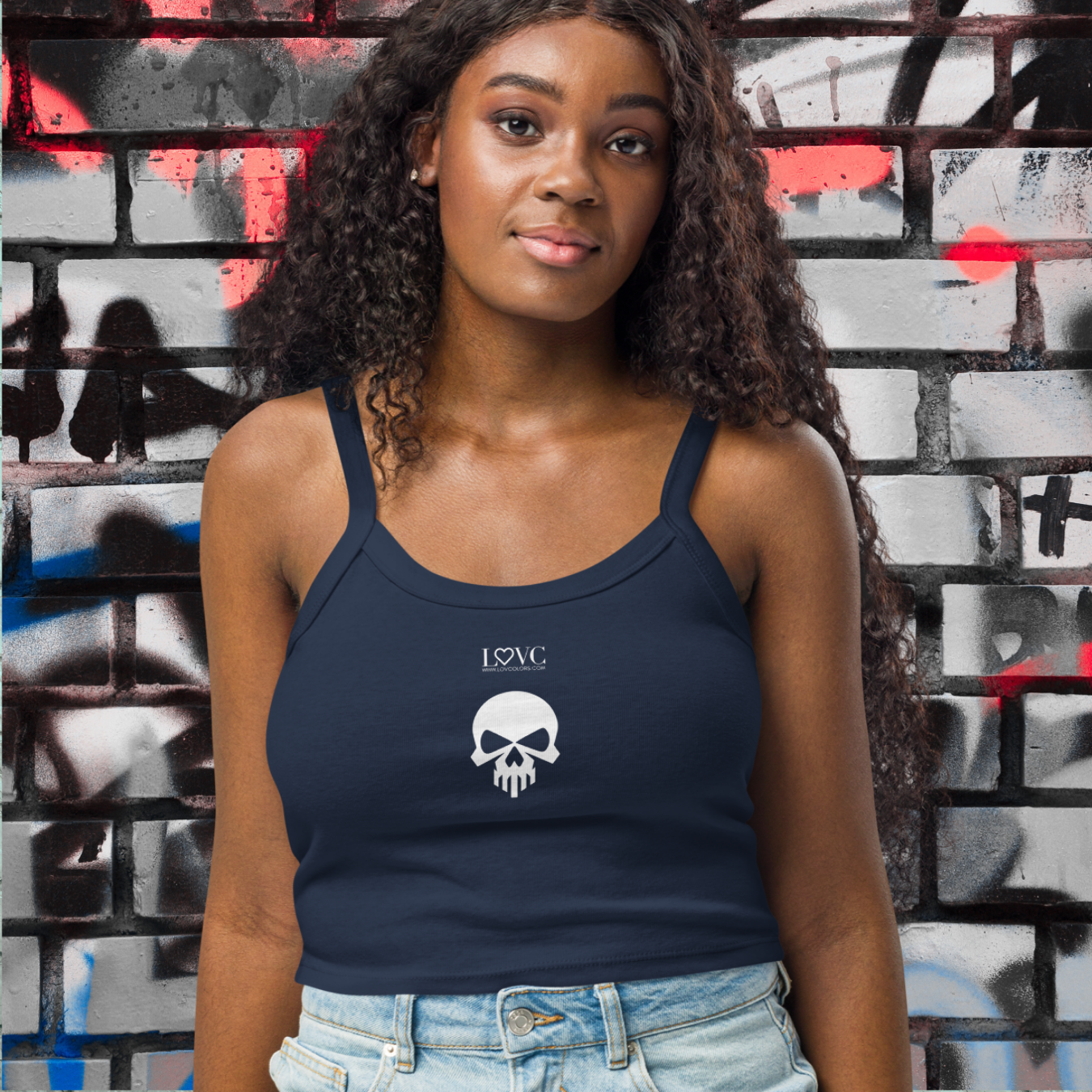 CAMISETA DE TIRANTES BIG SKULL
