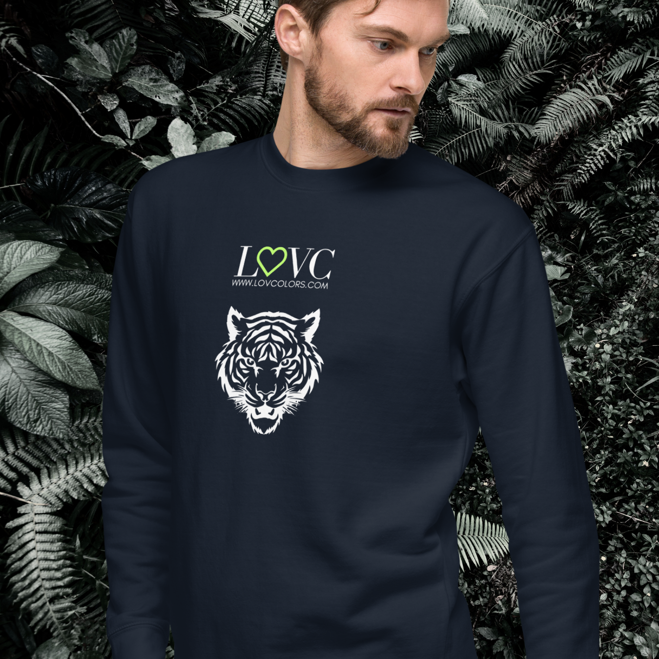 SUDADERA GRUESA HOMBRE TIGER