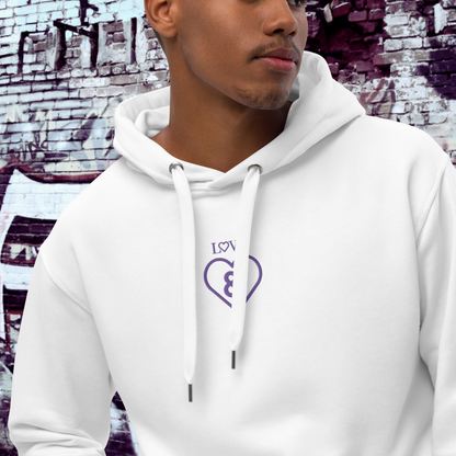 HOODIE PREMIUM CON CAPUCHA ECO HOMBRE SYMBOL BORDADO
