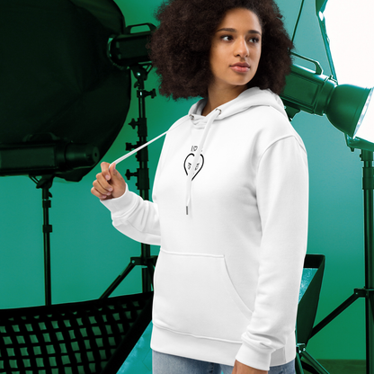 HOODIE PREMIUM CON CAPUCHA ECO MUJER FACES