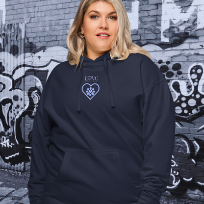 HOODIE PREMIUM CON CAPUCHA MUJER CUORE
