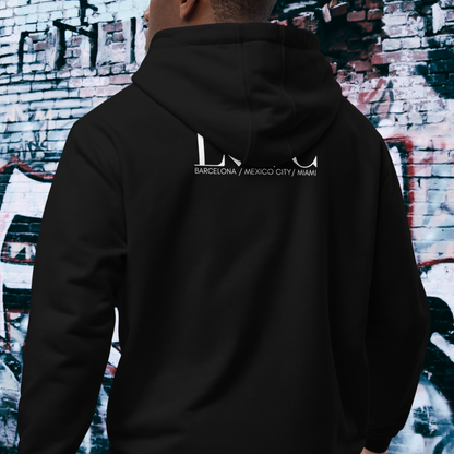 HOODIE PREMIUM CON CAPUCHA ECO HOMBRE LOGO MILITAR