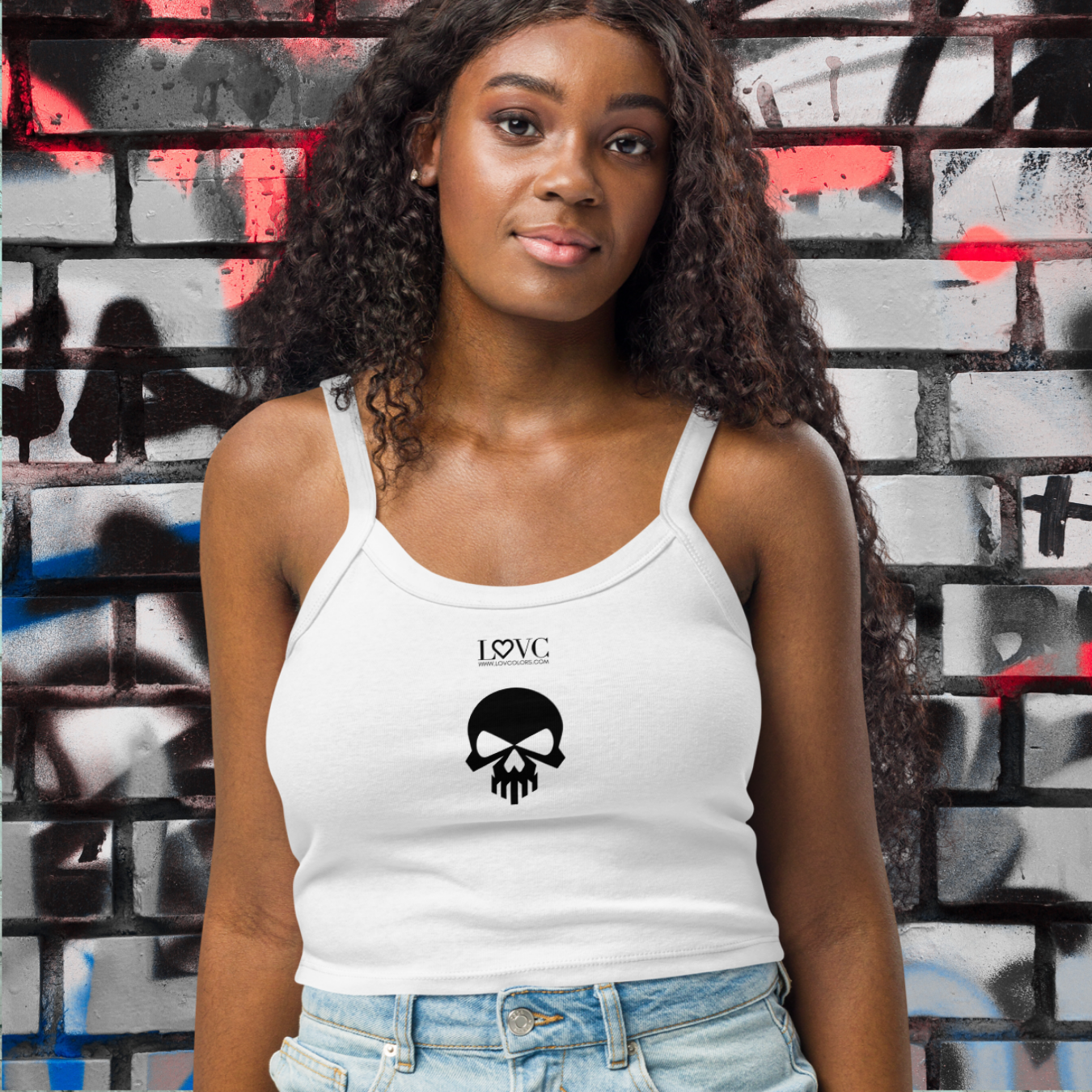 CAMISETA DE TIRANTES BIG SKULL