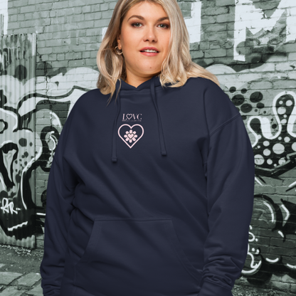HOODIE PREMIUM CON CAPUCHA MUJER CUORE
