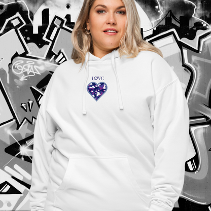 HOODIE PREMIUM CON CAPUCHA MUJER ANIMAL PRINT