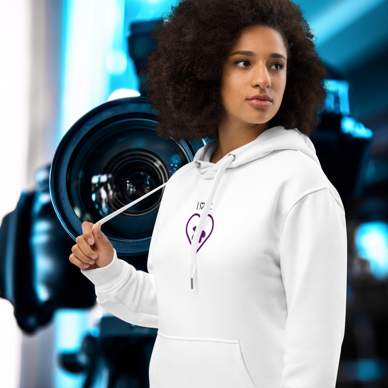 HOODIE PREMIUM CON CAPUCHA ECO MUJER DAISY