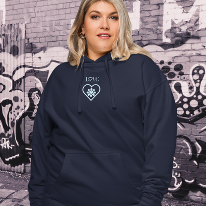 HOODIE PREMIUM CON CAPUCHA MUJER CUORE