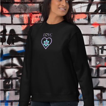 SUDADERA GRUESA MUJER FLOWER