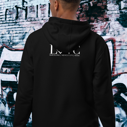 HOODIE PREMIUM CON CAPUCHA ECO HOMBRE LOGO MILITAR