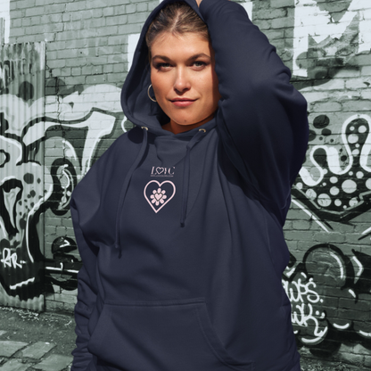 HOODIE PREMIUM CON CAPUCHA MUJER CUORE