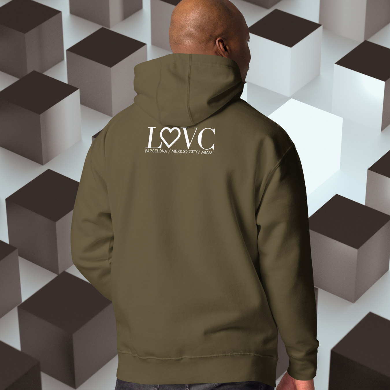 HOODIE CON CAPUCHA HOMBRE ANIMAL PRINT