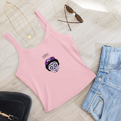 CAMISETA DE TIRANTES CATRINA LILA