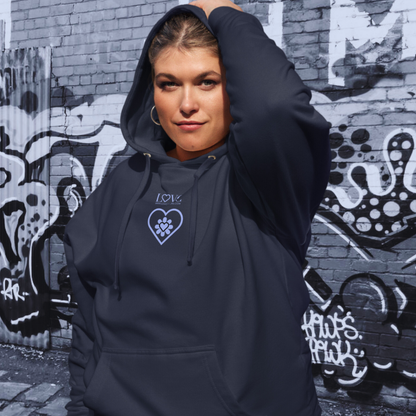 HOODIE PREMIUM CON CAPUCHA MUJER CUORE