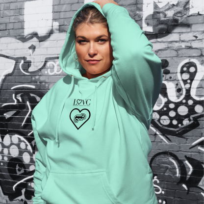 HOODIE PREMIUM CON CAPUCHA MUJER CAMALEÓN