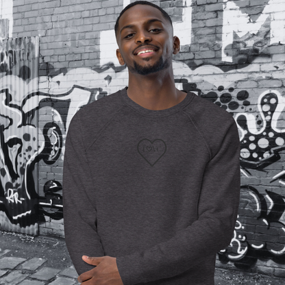 SUDADERA ORGÁNICA HOMBRE LOGO CLASSIC