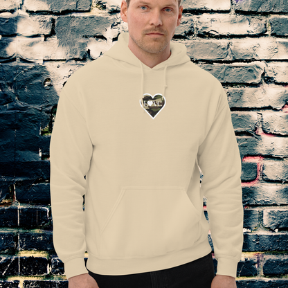 HOODIE CON CAPUCHA HOMBRE LOGO MILITAR