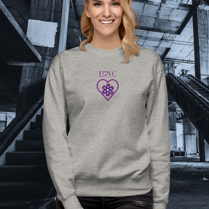 SUDADERA GRUESA MUJER FLOWER