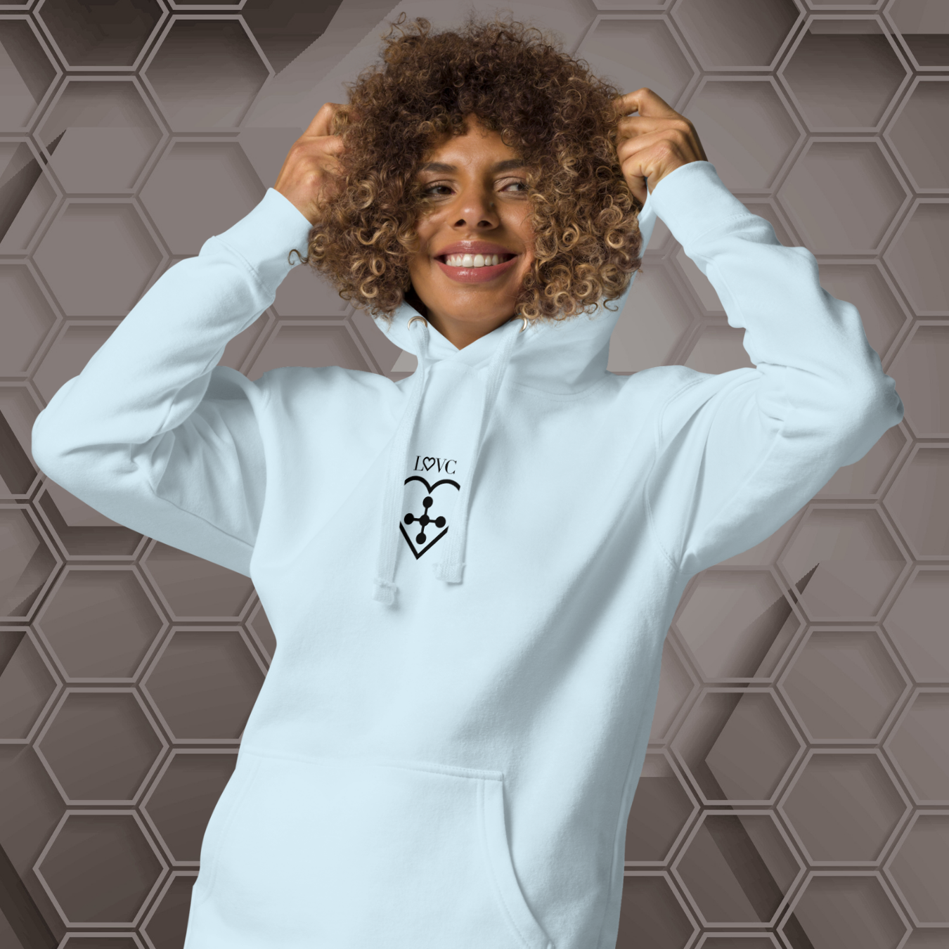 HOODIE CON CAPUCHA MUJER CROSS