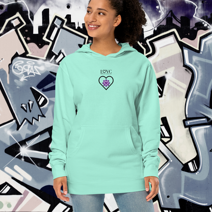 HOODIE PREMIUM CON CAPUCHA MUJER CUORE