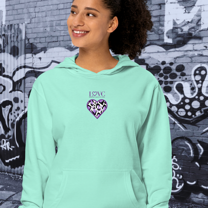 HOODIE PREMIUM CON CAPUCHA MUJER ANIMAL PRINT