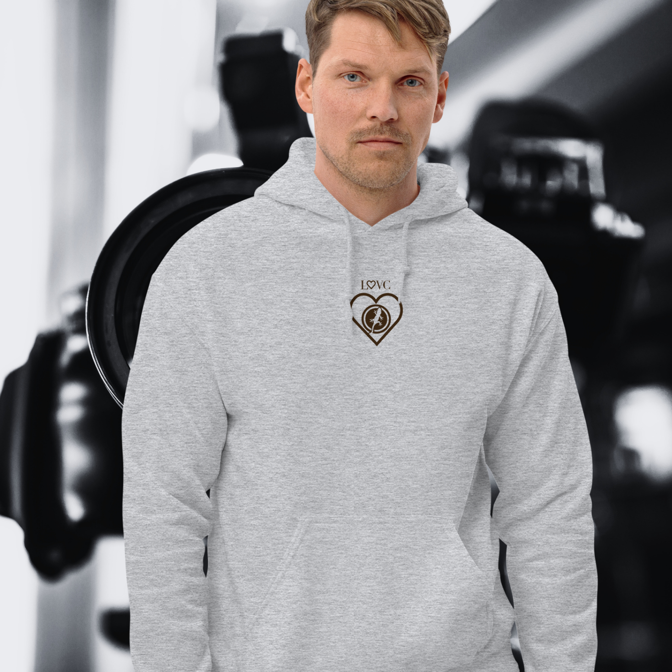 HOODIE CON CAPUCHA HOMBRE LIZARD